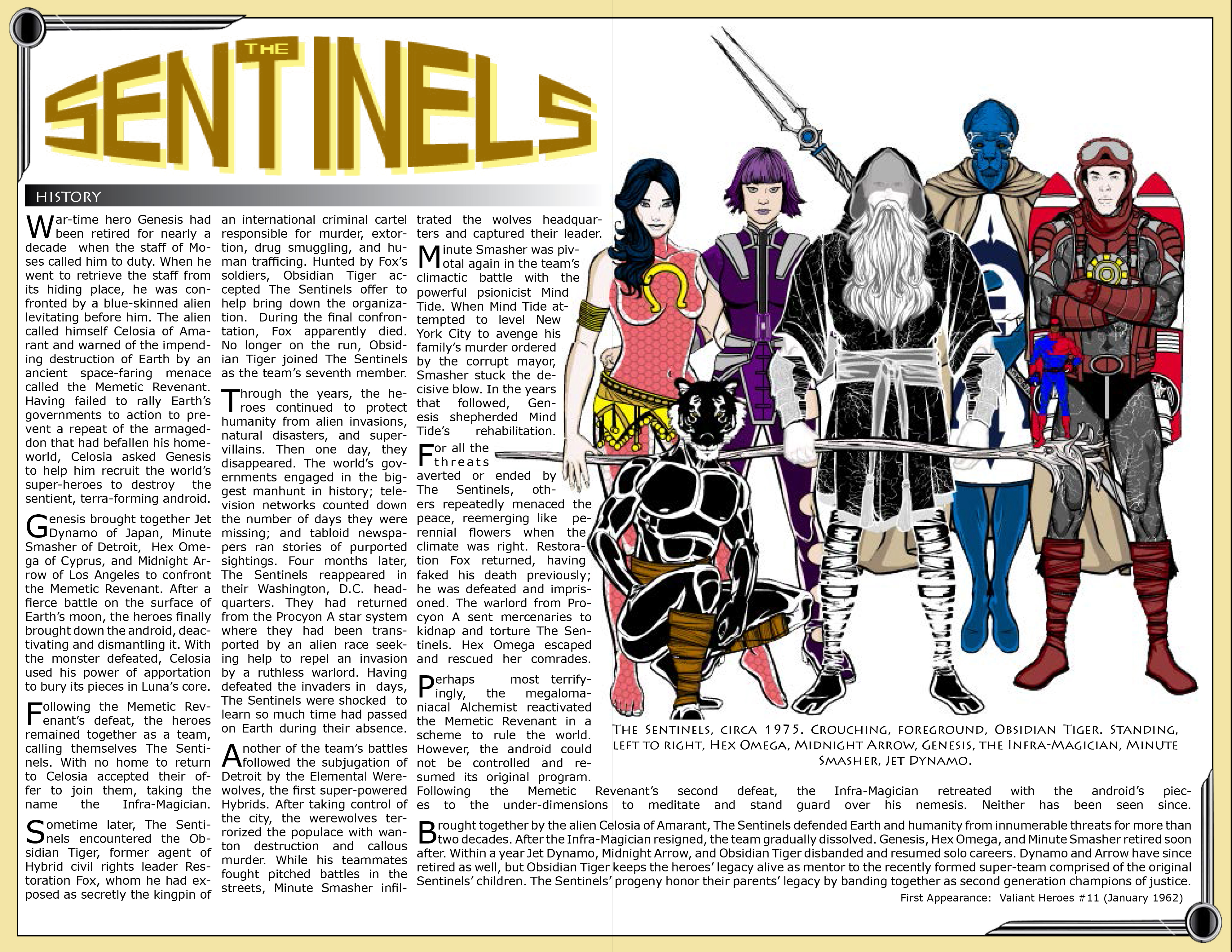 Sentinels Compendium Entry